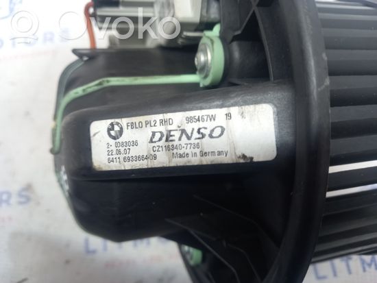 BMW 1 E81 E87 Heater fan/blower 6411693366409