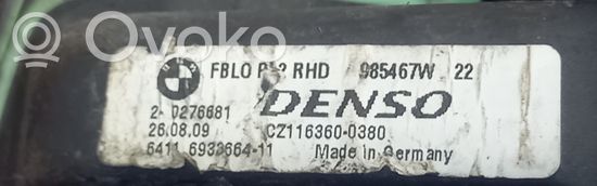 BMW 3 E90 E91 Heater fan/blower 6411693366411