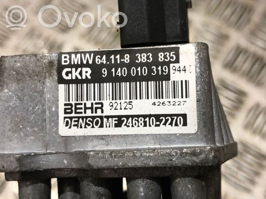 BMW 5 E39 Heater blower motor/fan resistor 8383835