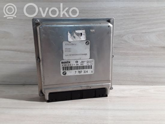 BMW 5 E39 Engine control unit/module 0281010314 7787314