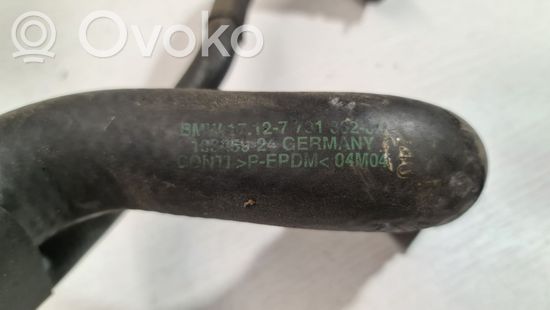 BMW 7 E65 E66 Engine coolant pipe/hose 17127731362