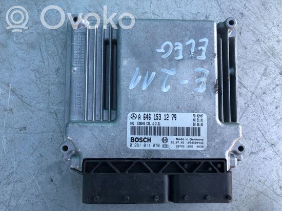 Mercedes-Benz E W211 Engine control unit/module A6461531279