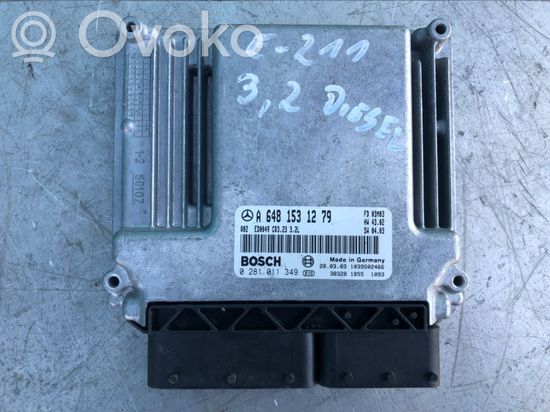 Mercedes-Benz E W211 Engine control unit/module A6481531279
