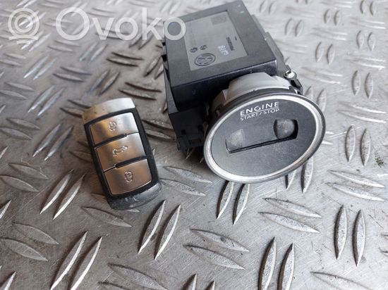 Volkswagen PASSAT B7 Ignition lock 3C0905843AD