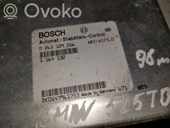 BMW 5 E39 ABS control unit/module 0265109016 1164132