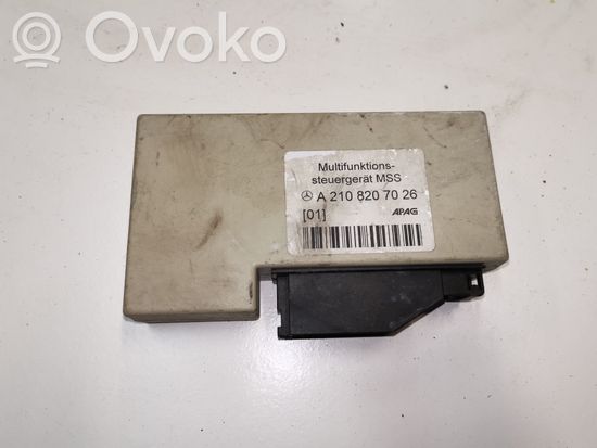 Mercedes-Benz E W210 Other control units/modules A2108207026