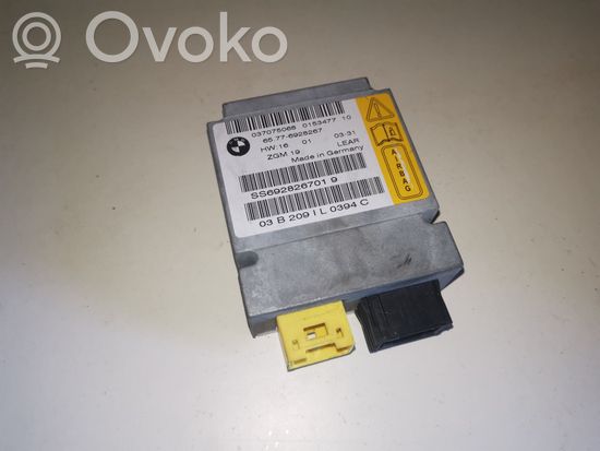 BMW 7 E65 E66 Airbag control unit/module 65776928267 6928267