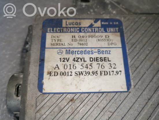 Mercedes-Benz C W202 Engine control unit/module A0165457632