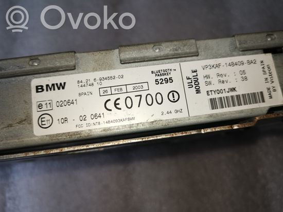 BMW 3 E46 Bluetooth control unit module 8421693455202 84216934552 6934552
