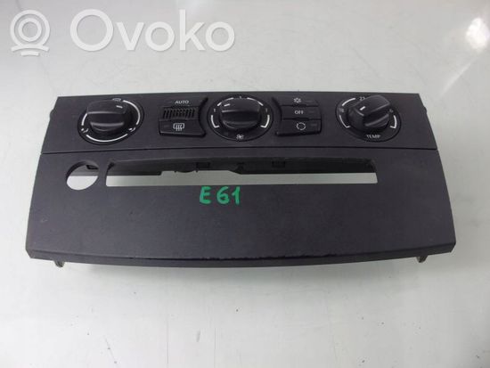 BMW 5 E60 E61 Climate control unit 6946979