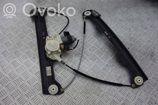 BMW 5 E60 E61 Front door window regulator with motor
