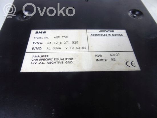 BMW 5 E39 Sound amplifier 8371025