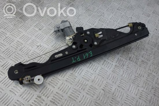 BMW 5 E60 E61 Rear door window regulator with motor