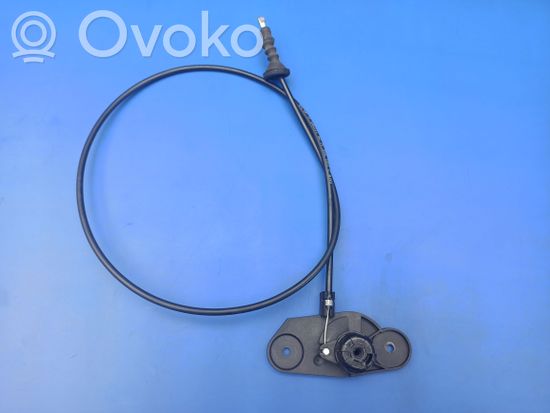 BMW 6 E63 E64 Engine bonnet/hood lock release cable 51437112350 22339910