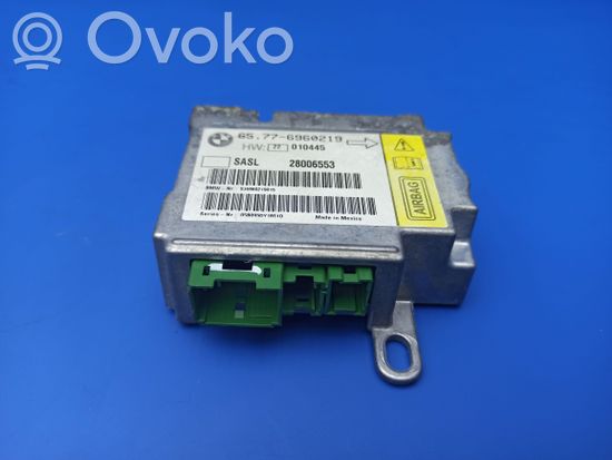 BMW 7 E65 E66 Airbag control unit/module 6960219 010445 28006553