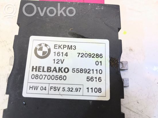 BMW 1 E81 E87 Fuel injection pump control unit/module 7209286 55892110 080700560
