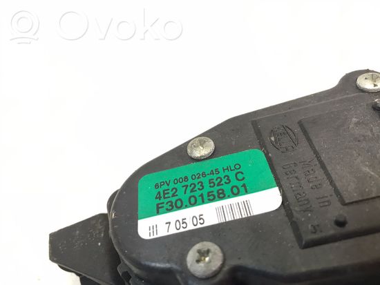 Audi A8 S8 D3 4E Accelerator throttle pedal 4E2723523C F30015801 6PV0080645HLO