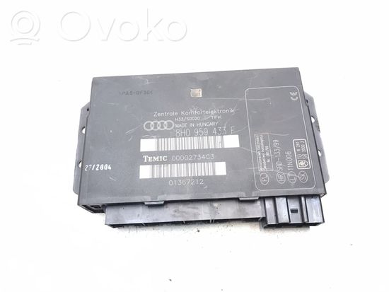 Audi A4 S4 B6 8E 8H Comfort/convenience module 8H0959433F 8H0959433 K889