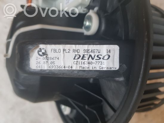 BMW 1 E81 E87 Heater fan/blower 6411693366404