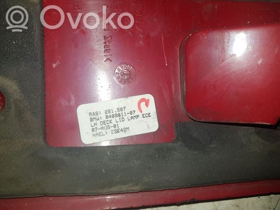 BMW X5 E53 Tailgate rear/tail lights 840901107