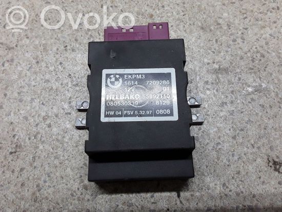 BMW 3 E90 E91 Fuel injection pump control unit/module 7209286