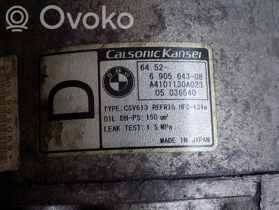 BMW X3 E83 Air conditioning (A/C) compressor (pump)