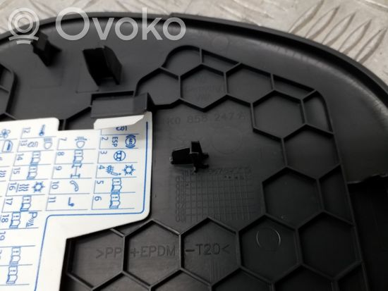 Volkswagen Golf V Dashboard side end trim 1K0858247A