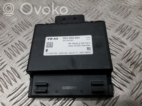 Audi A6 S6 C7 4G Voltage converter/converter module 8K0959663