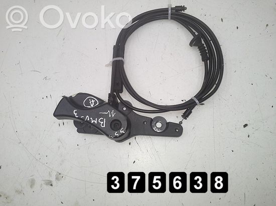 BMW 3 E90 E91 Engine bonnet (hood) release handle # 9150274 # 9150274