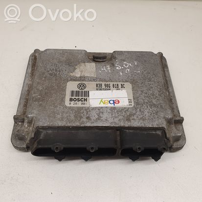 Audi A6 S6 C6 4F Engine control unit/module ECU 038906018BC 0281001