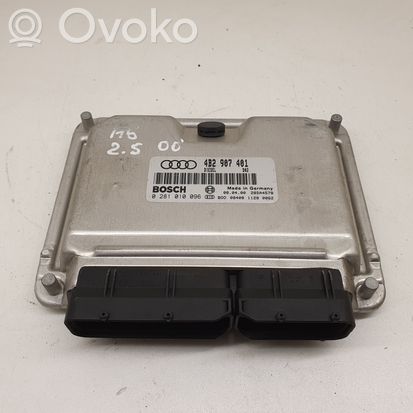 Audi A6 S6 C6 4F Engine control unit/module ECU 4B2907401 0281010096