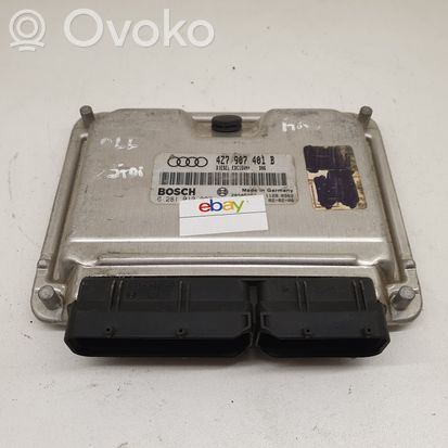 Audi A6 S6 C6 4F Engine control unit/module ECU 4Z7907401B 0281010897