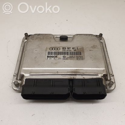 Audi A6 S6 C6 4F Engine control unit/module ECU 8E0907401M 0281011255