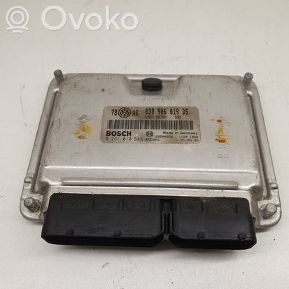 Audi A6 S6 C5 4B Engine control unit/module ECU 038906019DS 0281010543