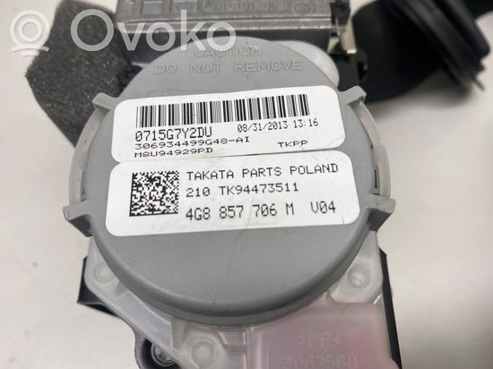 Audi A6 C7 Front seatbelt 4G8857706M