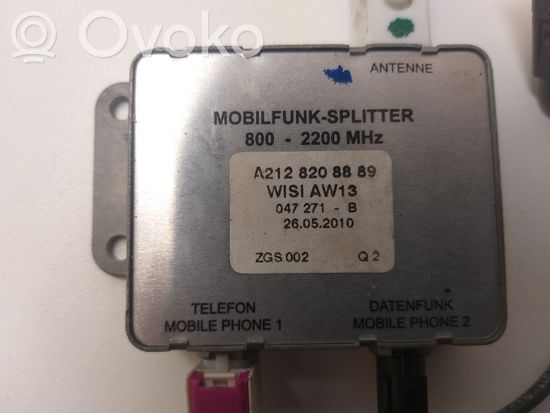 Mercedes-Benz E W212 Aerial antenna amplifier A2128208889