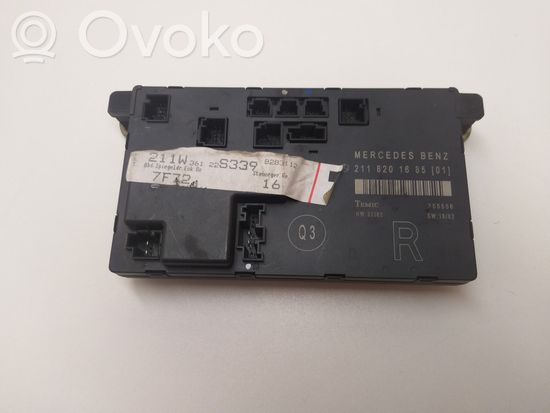 Mercedes-Benz E W211 Door control unit/module 2118201685