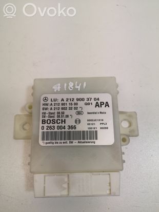 Mercedes-Benz E W212 Parking PDC control unit/module A2129003704