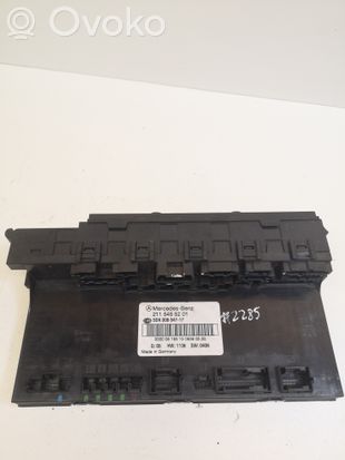 Mercedes-Benz E W211 SAM control unit 2115455201