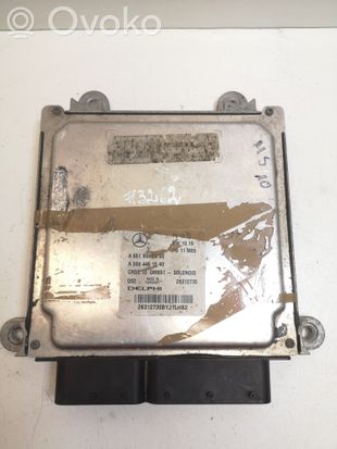 Mercedes-Benz E W212 Engine control unit/module A6519007500