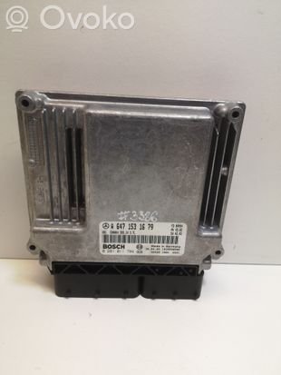 Mercedes-Benz E W211 Engine control unit/module A6471531679 0281011794