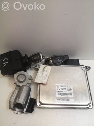 Mercedes-Benz E W211 Engine ECU kit and lock set A6461509778 2115452308