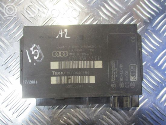 Audi A2 Comfort/convenience module 8Z0959433P