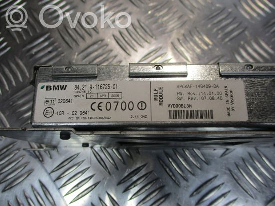 BMW 3 E90 E91 Bluetooth control unit module 911672501