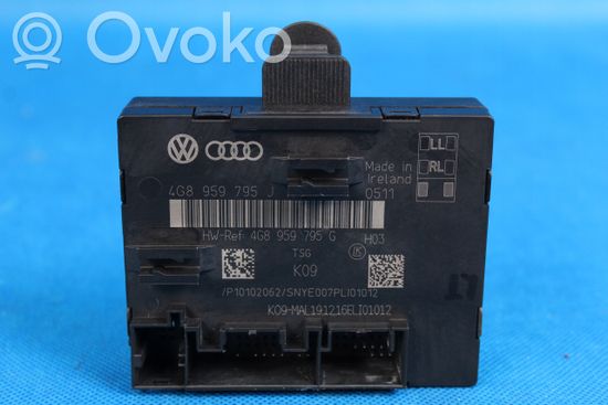 Audi A6 S6 C7 4G Door control unit/module 4G8959795J