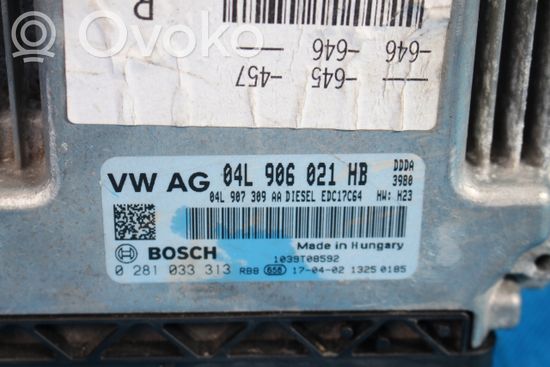 Audi A6 S6 C7 4G Engine control unit/module 04L906021HB