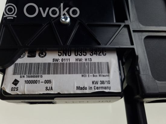 Volkswagen Golf VI Head unit multimedia control 5N0035342C