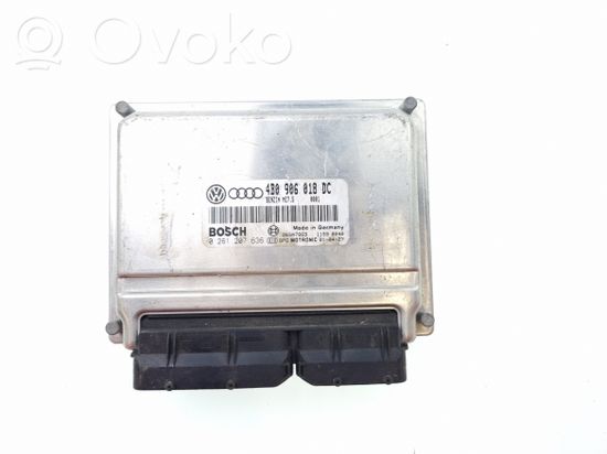 Audi A6 S6 C5 4B Engine control unit/module 4B0906018DC 0261207636 26SA7869