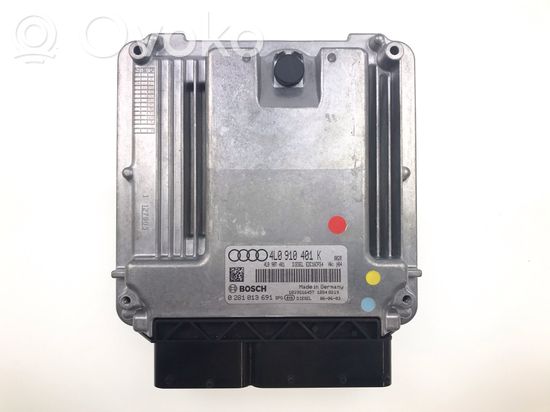 Audi Q7 4L Engine control unit/module 4L0910401K 4L0907401 0281013691