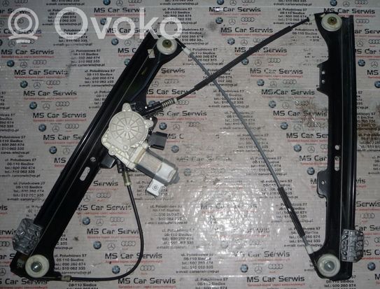 BMW 5 E60 E61 Front door window regulator with motor 7075667